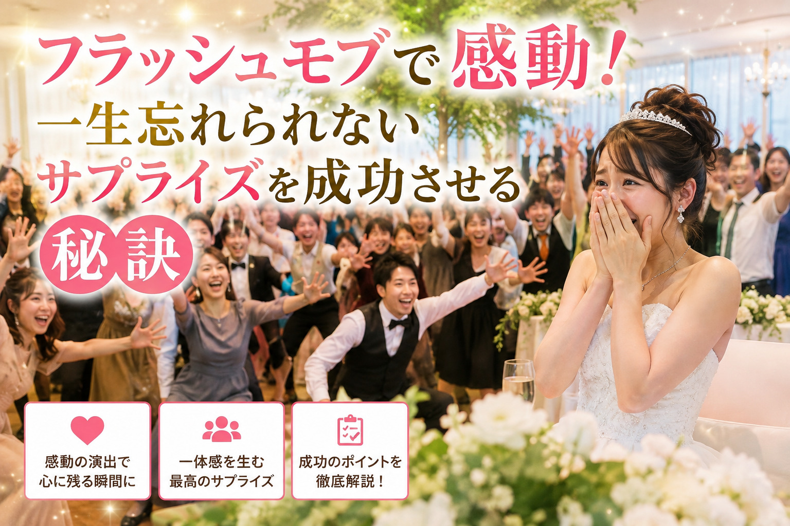 フラッシュモブで感動