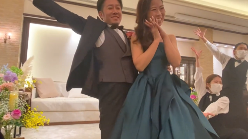 フラッシュモブ結婚式