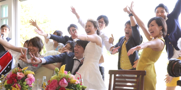 結婚式フラッシュモブ