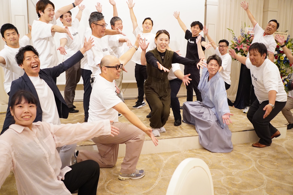 周年祭でサプライズ